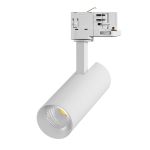 Noxion LED Schienenstrahler 3-Phasen Ecowhite Aluminium Weiß 10W 840lm 36D - 830 Warmweiß